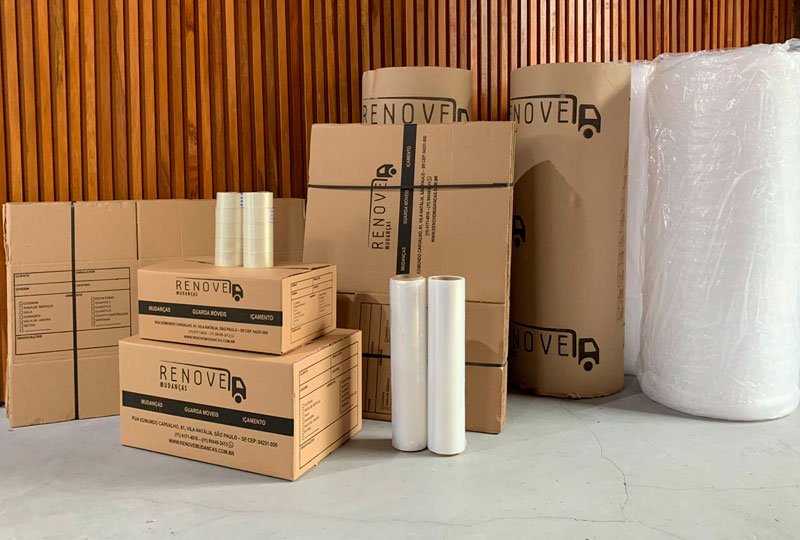 Materiais para proteção de móveis e mudanças vendidos em Goiânia